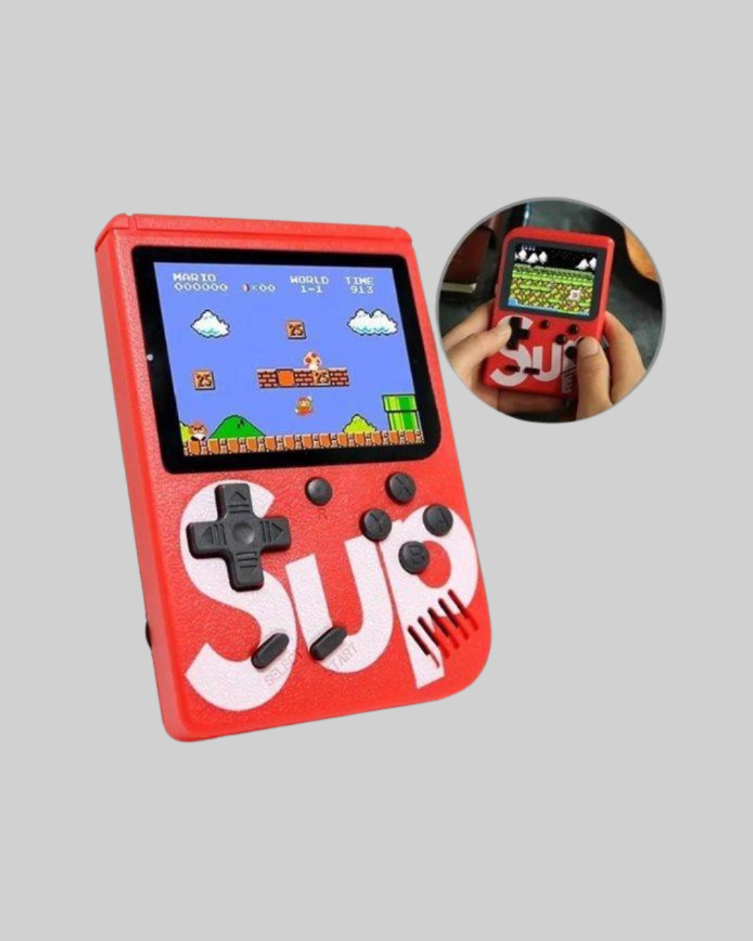 SUP Game Box El Konsolu – 500 Oyunlu TV Bağlantılı 5 Saat Oyun Süresi - Görsel 3