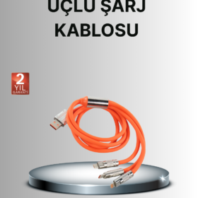Dayanıklı Hızlı Şarj Kablosu – Esnek Kırılmaz ve Yüksek Hızlı Veri Aktarım Destekli