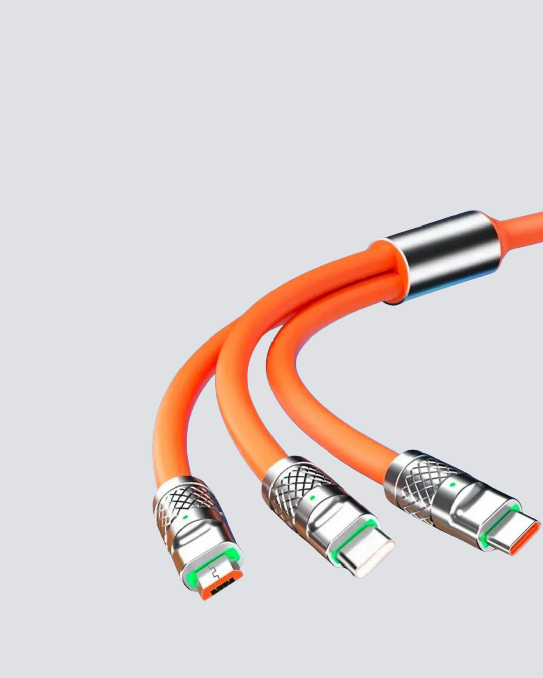 Dayanıklı Hızlı Şarj Kablosu – Esnek Kırılmaz ve Yüksek Hızlı Veri Aktarım Destekli - Görsel 4