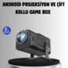 Android Projeksiyon Game Box – 1280x720p HD Çözünürlük BluetoothHDMI ve USB Girişli