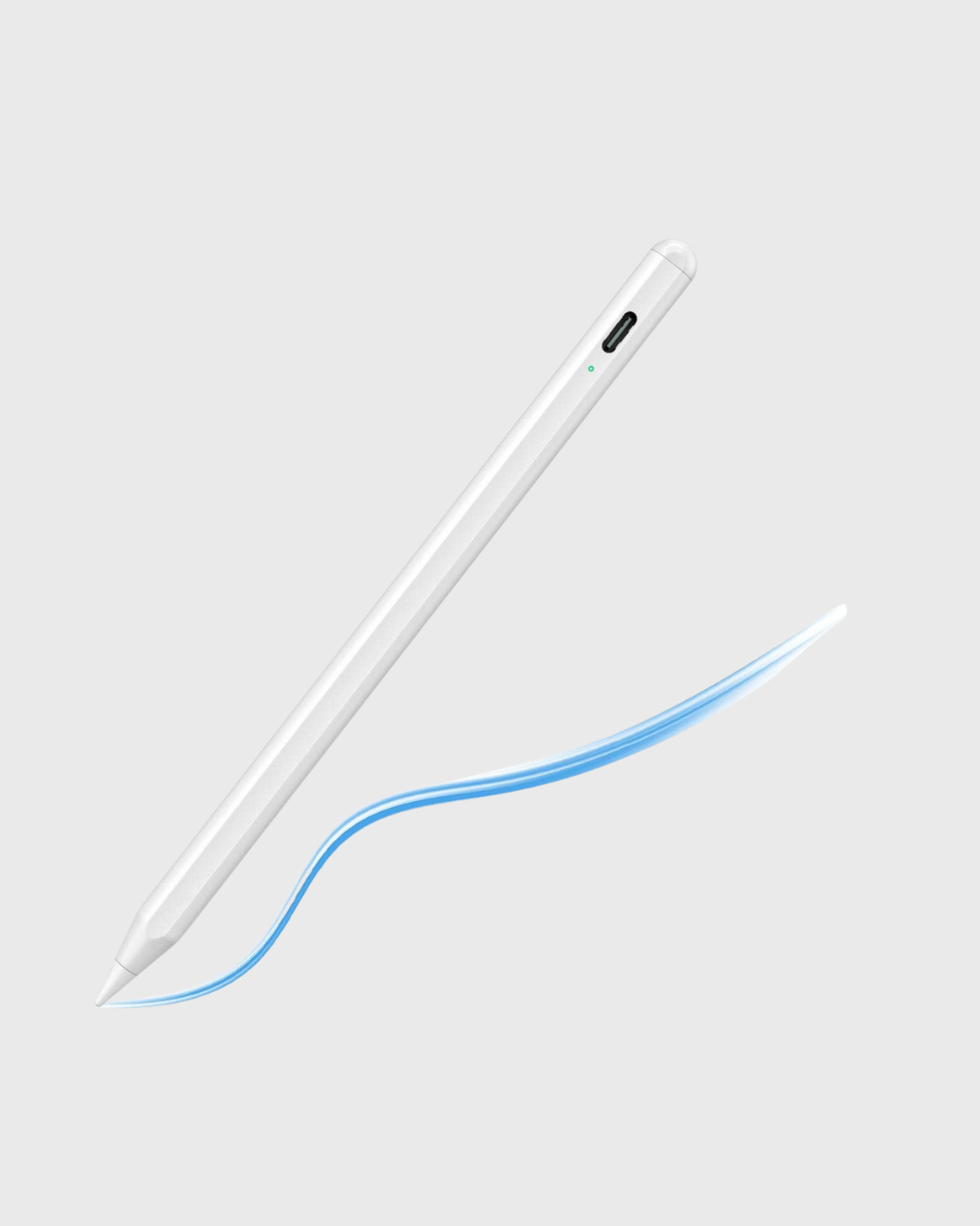 Type-C Şarjlı Dokunmatik Kalem – iPad iPhone ve Android Uyumlu Sessiz Çalışan - Görsel 3