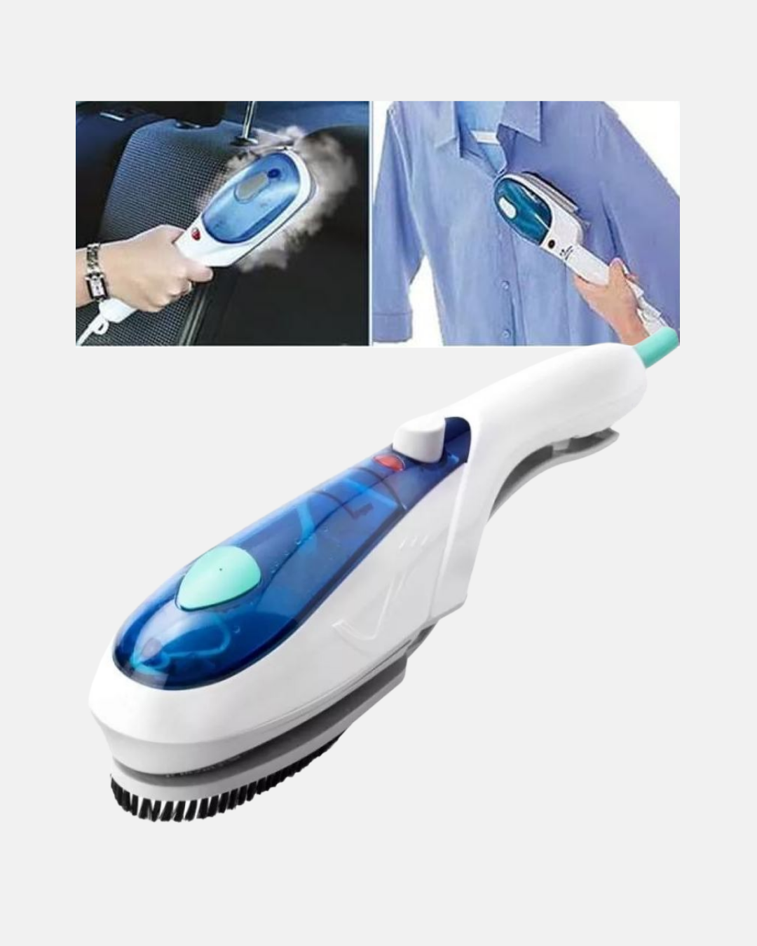 Mini Buharlı Seyahat Ütüsü – Hızlı Isınan Koku Giderici Her Kumaşa Uygun Taşınabilir Ütü - Görsel 4