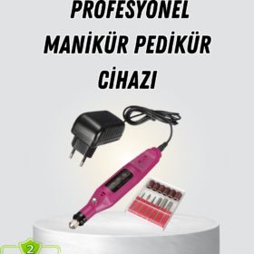 Profesyonel Tırnak Manikür Aleti – Şarjlı Ayarlanabilir Hız Düşük Titreşim ve Sessiz Motor Teknolojisi