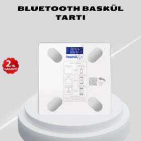 Akıllı Bluetooth Tartı – 8 Farklı Ölçüm Verisi Otomatik Kişi Tanıma