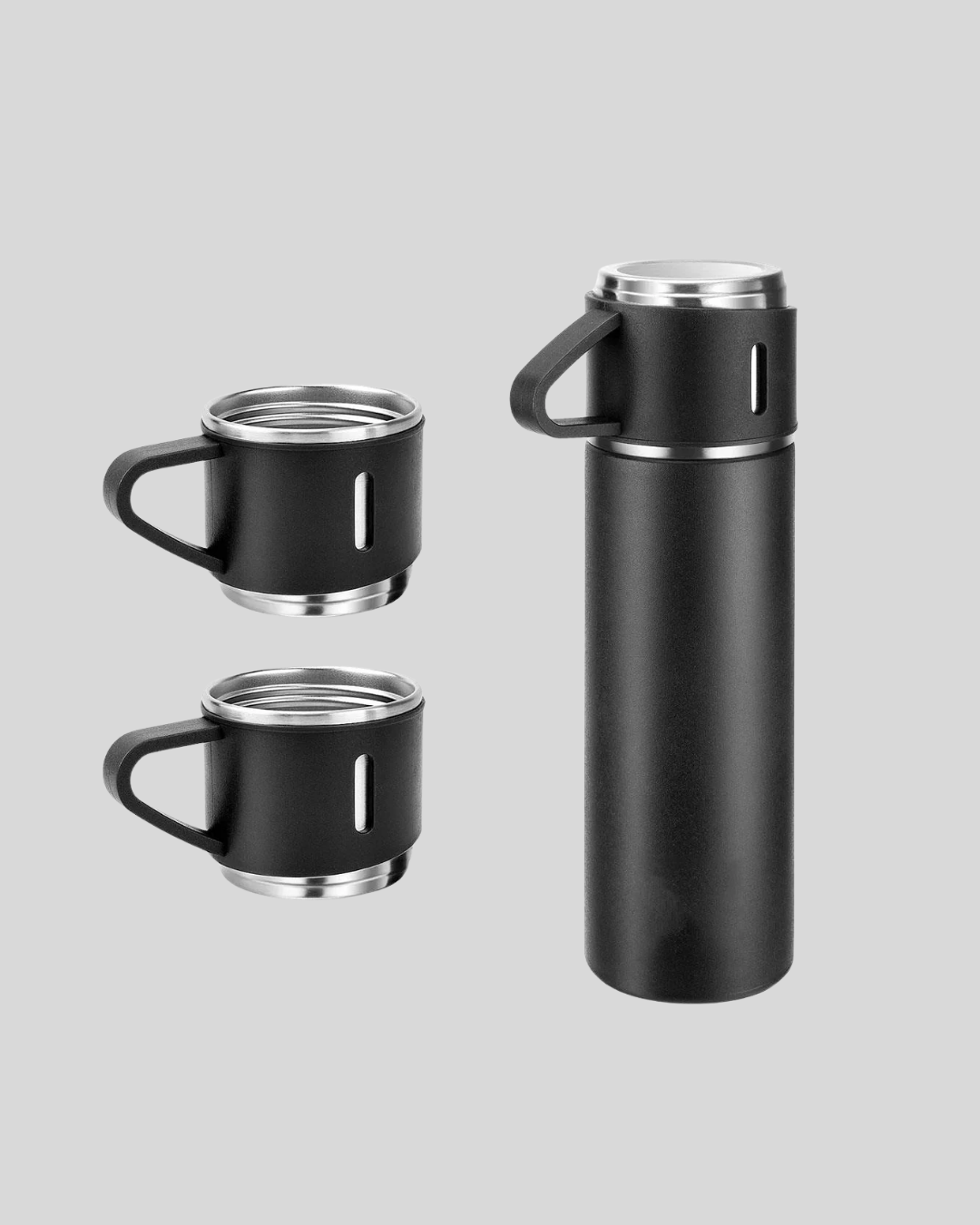 500 ml Paslanmaz Çelik Termos Seti – Sızdırmaz Vakumlu Isı Koruma Özellikli Taşınabilir Termos - Görsel 2