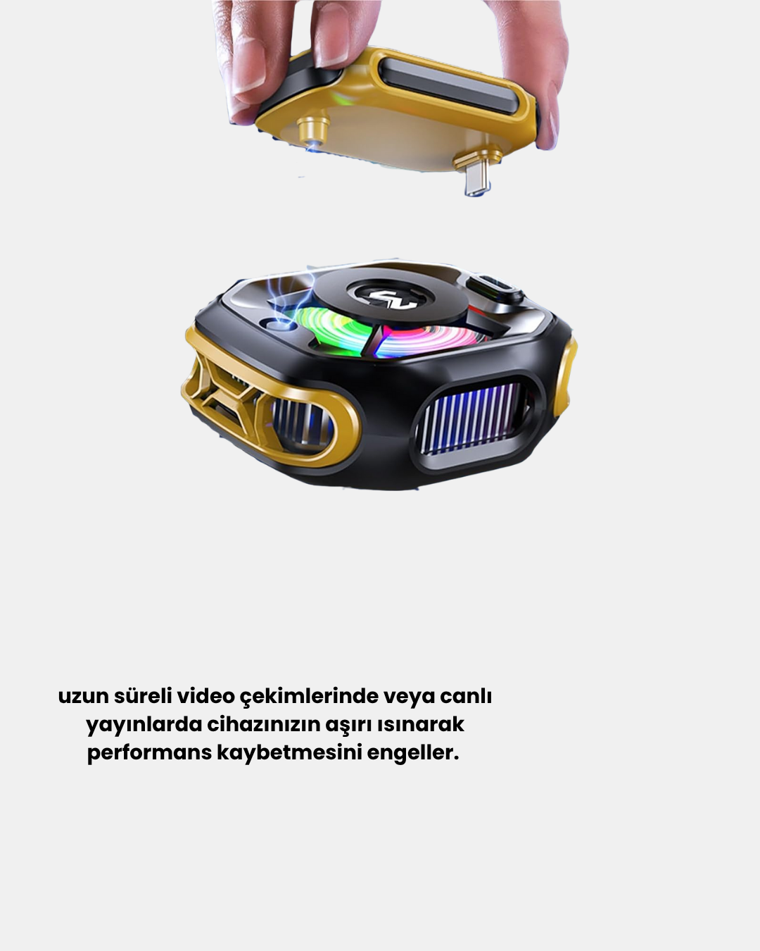 Yarı İletken Telefon Soğutucu TEC Çipli Hızlı ve Sessiz Soğutmalı - Görsel 4