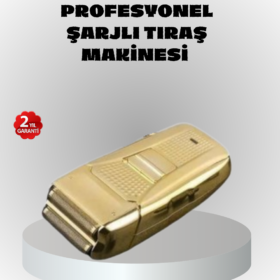 Profesyonel Erkek Tıraş Makinesi Islak Kuru Kullanım ve Şarjlı Sistem