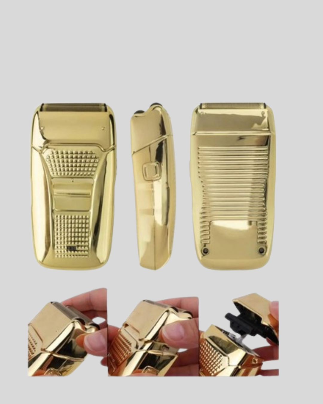 Islak Kuru Kullanımlı Şarjlı Tıraş Makinesi Ergonomik ve Cilt Dostu - Görsel 2