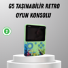 500 Oyunlu G5 Retro Mini Oyun Konsolu 3 İnç Ekran ve AV TV Desteği