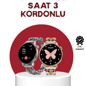 Akıllı Saat – Dokunmatik Ekran Spor Modu ve Kalp Atış Sensörü