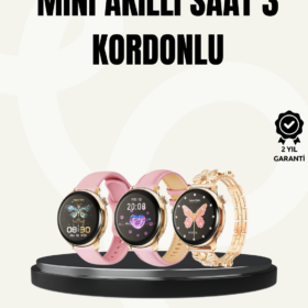 Akıllı Saat – Şık Tasarım Uzun Pil Ömrü ve Su Geçirmez Özellik