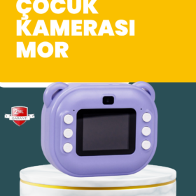 Çocuklar İçin Şipşak Baskı Kamera – 18 Efektli Oyun ve Müzik Özellikli