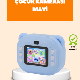 Termal Baskı Teknolojili Anında Fotoğraf Kamerası – 24MP Çift Lens 32GB Hafıza