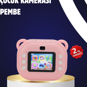 Termal Baskılı Şipşak Kamera – 1080P HD 24MP Çift Lensli ve Müzik Oynatıcılı