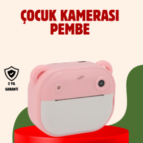 Çocuklar İçin Şipşak Yazıcı Kamera 24MP HD Çift Lensli Termal Baskılı