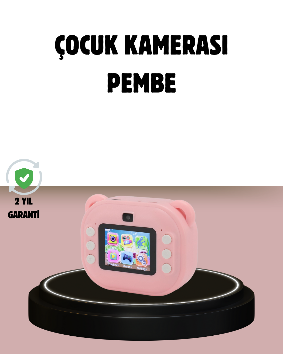 Anında Baskı Özellikli Şipşak Kamera 24MP HD Çift Lensli ve 32GB Hafızalı