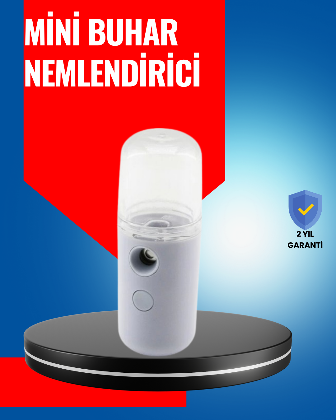 Mini Şarjlı Buhar Nemlendirici – Taşınabilir Enerji Tasarruflu Kablosuz Kullanım