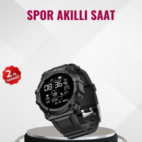 Nabız Ölçerli Akıllı Saat – Adım Sayar ve Kalori Ölçer Özellikli