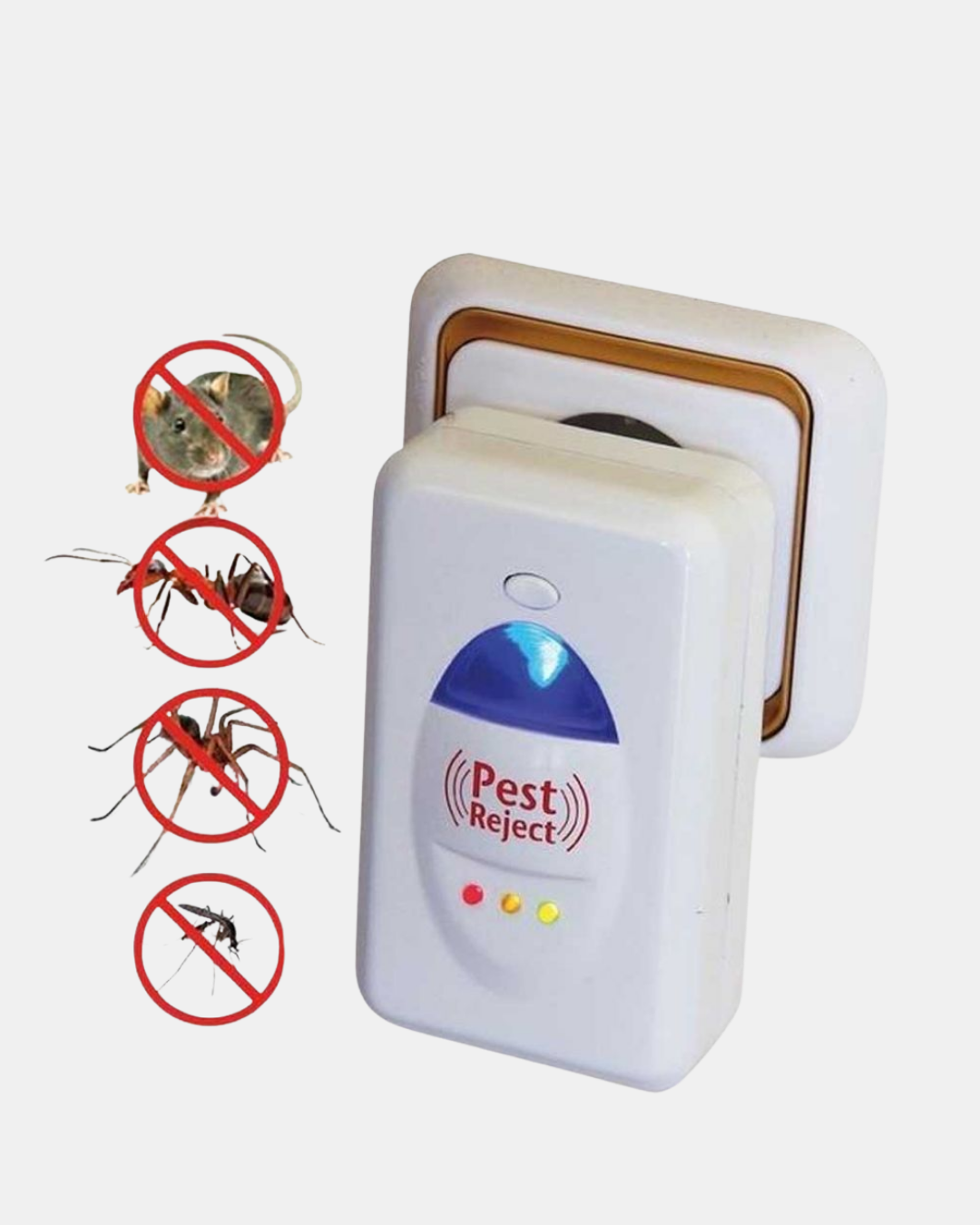 Ultrasonik Böcek ve Fare Kovucu – Doğa Dostu Sessiz ve Etkili Savunma - Görsel 3