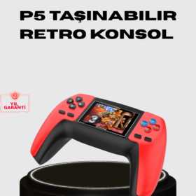 520 Oyunlu Retro Gamepad – Nostaljik Eğlenceyi Her Yere Taşı