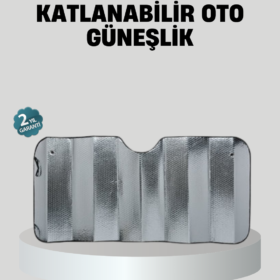 Araba Güneşliği Alüminyum Yansıtıcı Yüzeyle Etkili Isı Koruması
