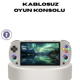 Taşınabilir Retro Oyun Konsolu – 5 İnç IPS Ekranlı 3000 mAh Şarjlı HD Destekli