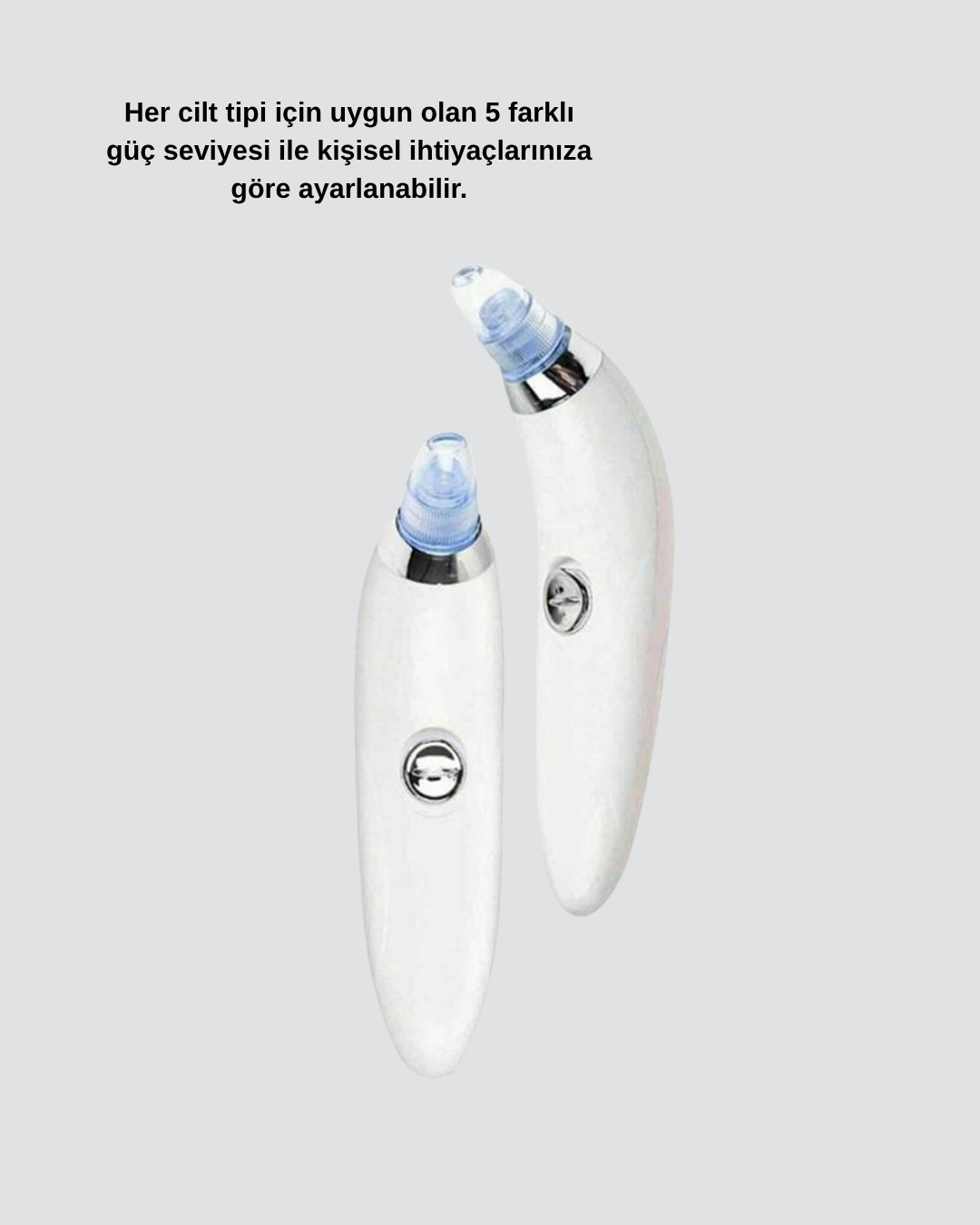 5 Kademeli Vakumlu Gözenek Temizleyici – Su Geçirmez ve Taşınabilir Siyah Nokta Cihazı - Görsel 3