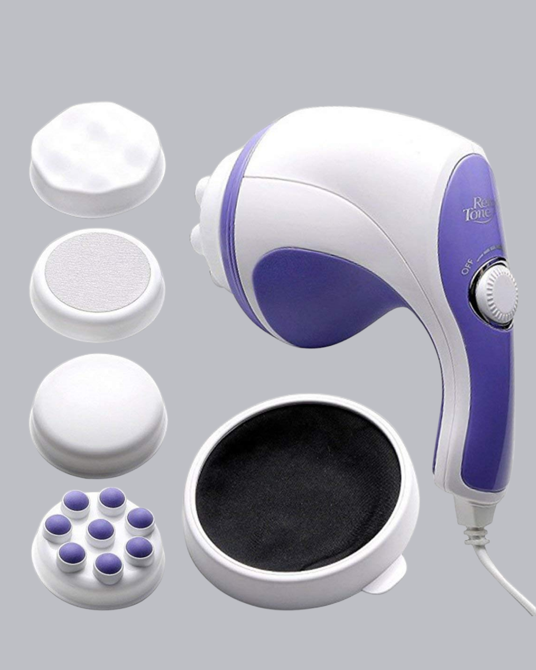 Elektrikli Yağ Yakıcı Masaj Aleti – 5 Başlıklı Selülit ve Vücut Sıkılaştırıcı - Görsel 4