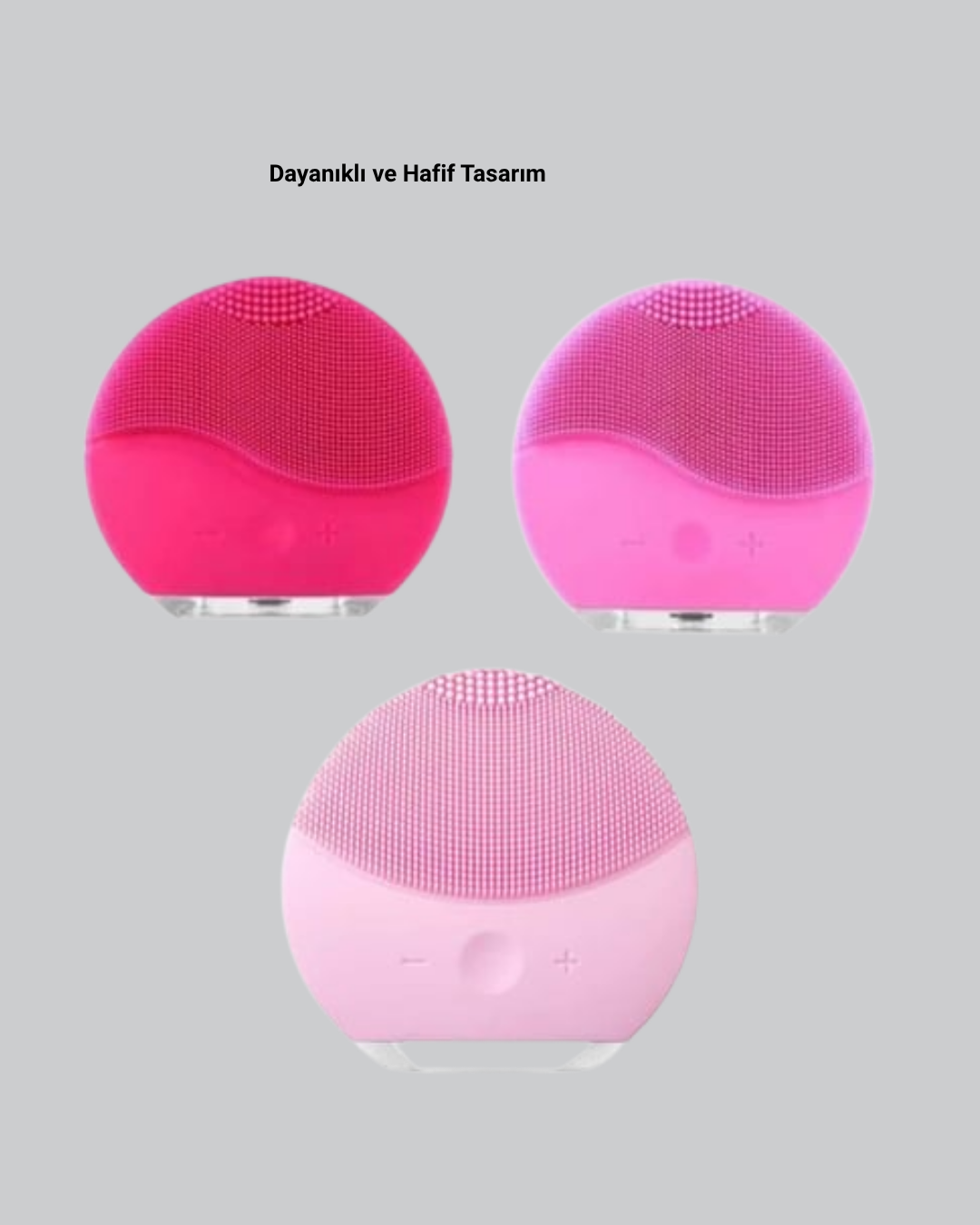 Taşınabilir Silikon Masaj Aleti – Derin Temizlik Yüz ve El Kullanımına Uygun - Görsel 4