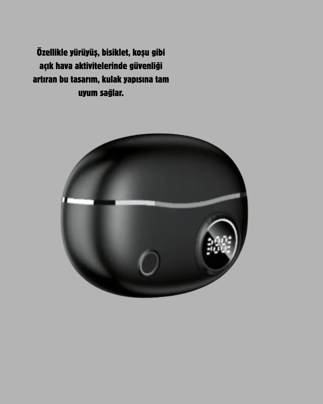 Açık Kulak Bluetooth Kulaklık 5.4 APTX Destekli Ergonomik Tasarım - Görsel 5