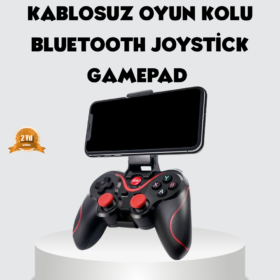 Bluetooth Gamepad Kablosuz Oyun Kumandası Tek Cihaz Destekli