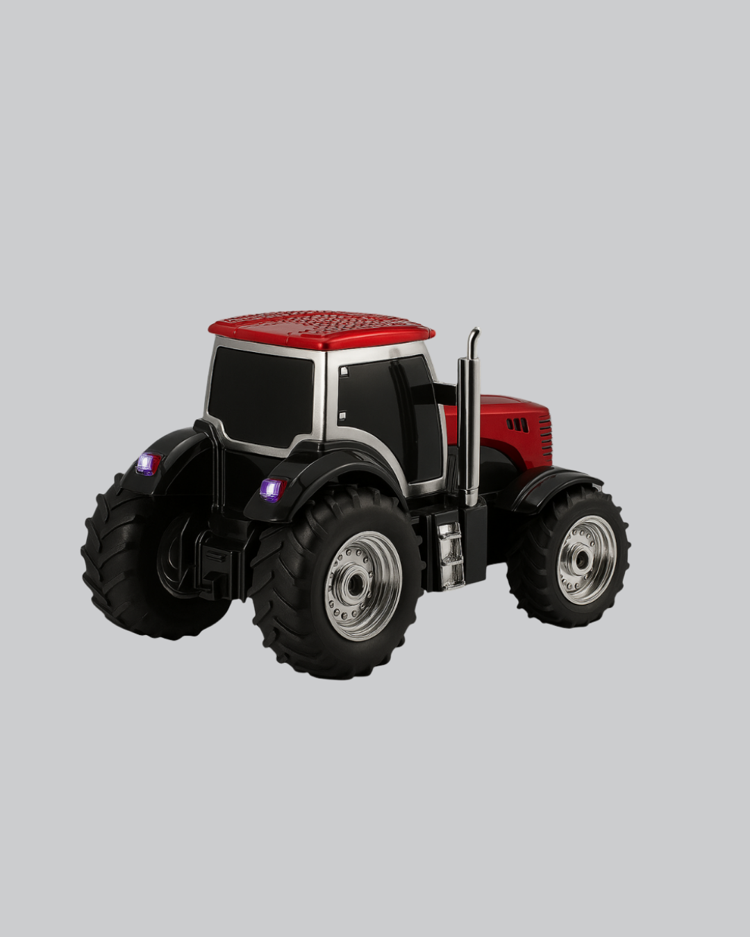 Bluetooth Nostaljik Traktör Hoparlör LED Işıklı 12W Güçlü Ses - Görsel 4