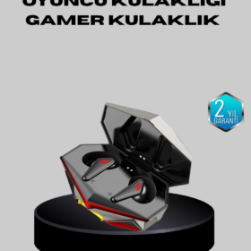 Bluetooth 5.0 Kablosuz Kulaklık LED Işıklı Silikonlu Tasarımlı