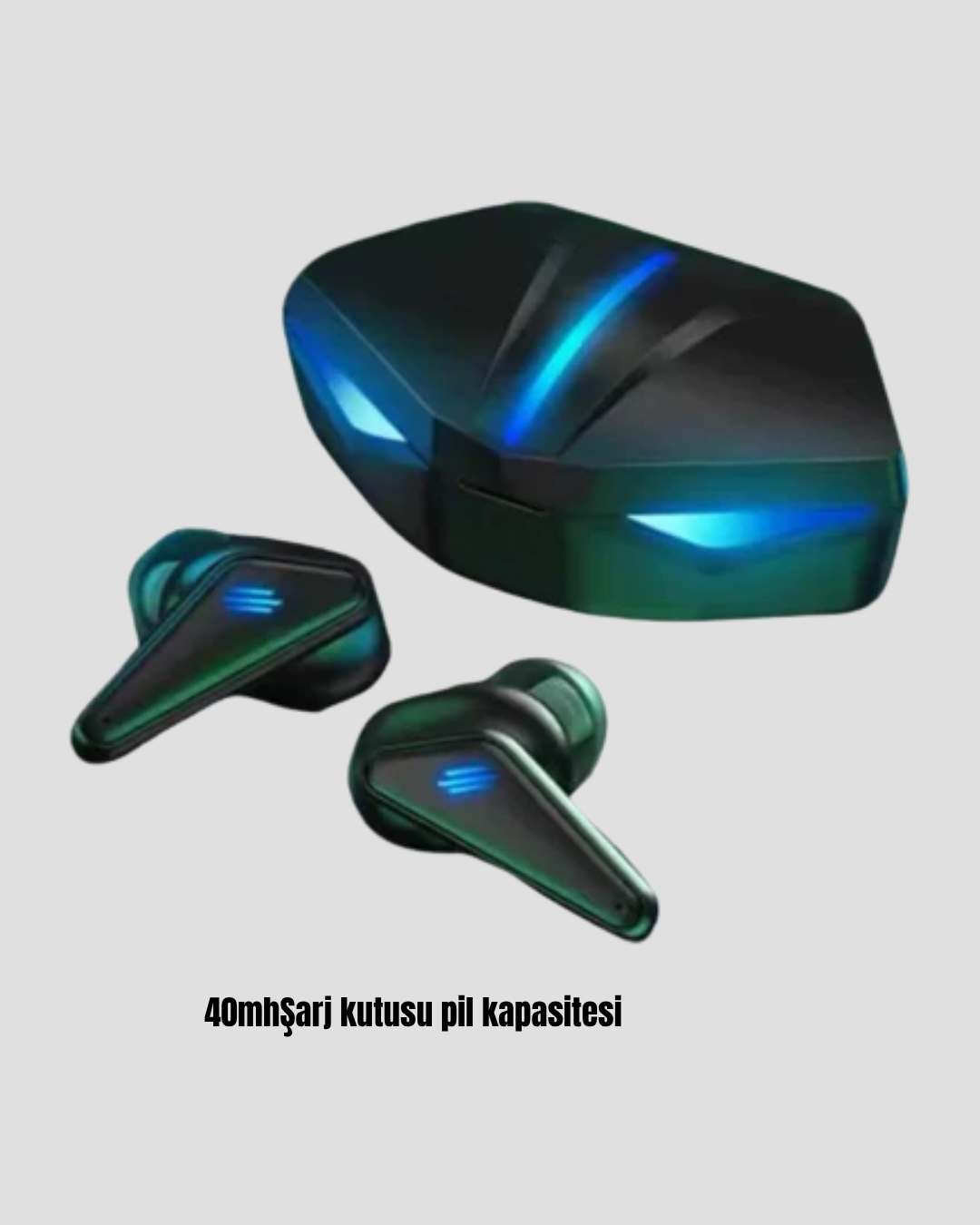 Gaming Bluetooth Kulaklık Pasif Gürültü Önlemeli 12mm Sürücülü - Görsel 3
