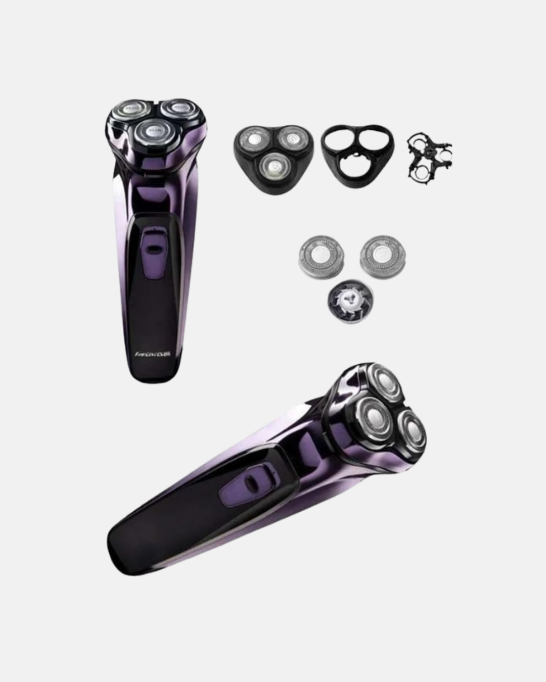 Kompakt Şarjlı Saç Sakal Tıraş Makinesi Kuru Kullanım Özellikli - Görsel 2