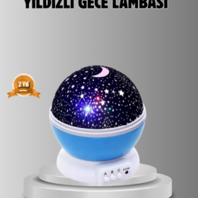 Çocuk Gece Lambası 6 Modlu Renkli LED Enerji Tasarruflu Masal Işığı