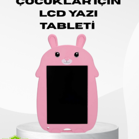 Çocuklar İçin LCD Yazı Tableti Hafif Ekran Kilitli Çizim ve Eğitim Tableti