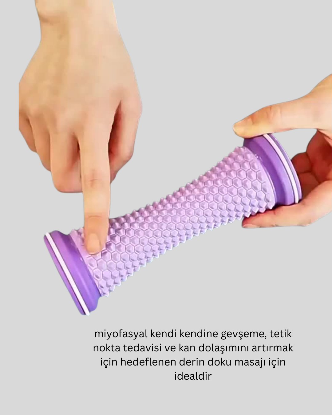 Ayak Masaj Aleti Kirpi Masaj Topu Kompakt Taşınabilir - Görsel 2