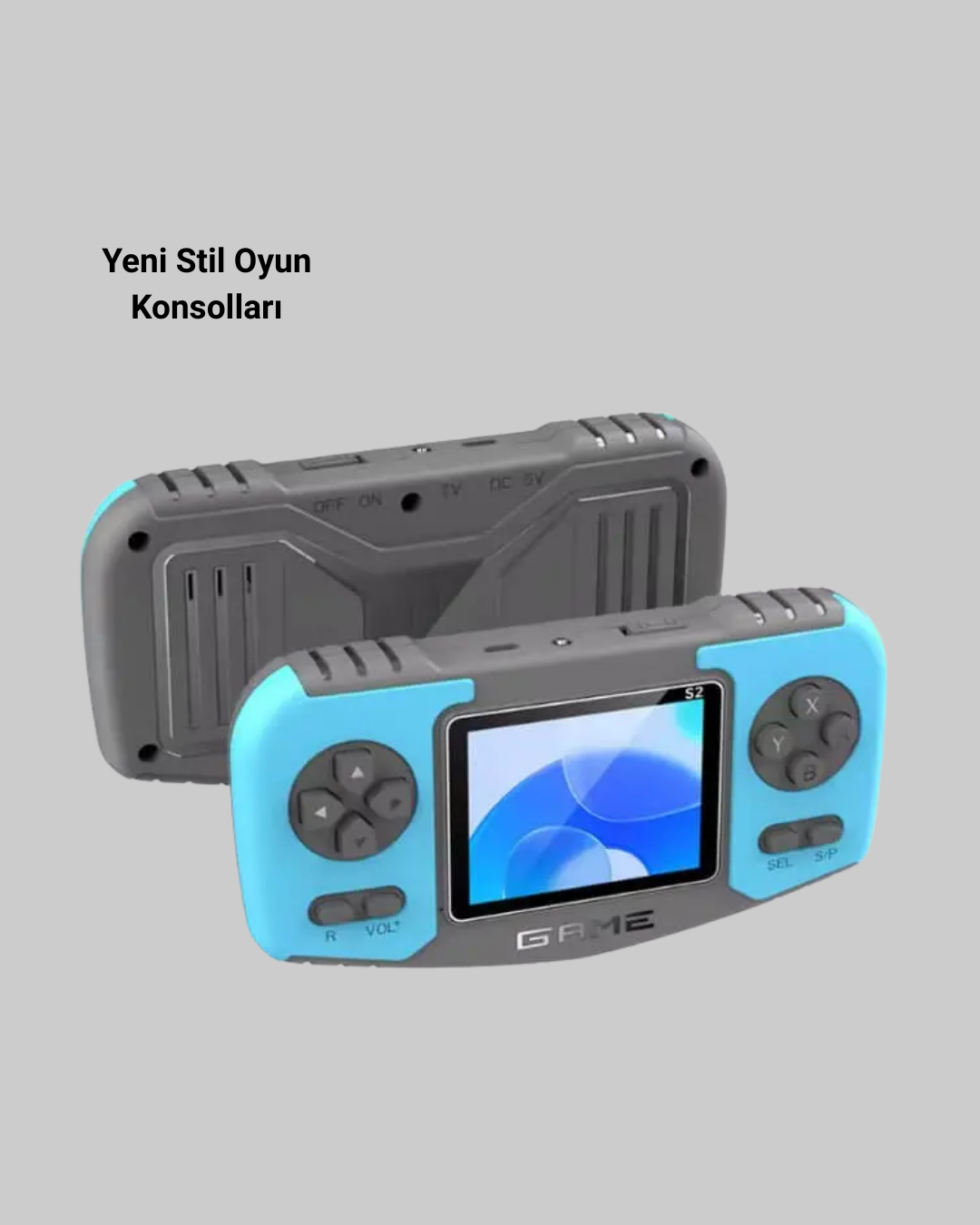 Mini Arcade Oyun Konsolu Hafif Taşınabilir Çocuk Hediyelik - Görsel 3