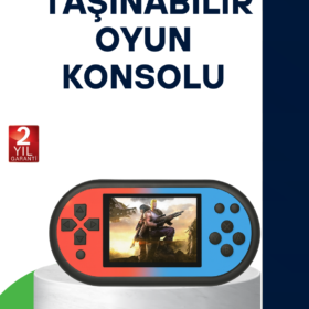520 Oyunlu Taşınabilir Oyun Konsolu HD Ekranlı Retro Eğlence
