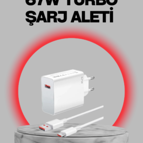 67 Watt Turbo Destekli Şarj Cihazı Honor 50 70 90 Uyumlu