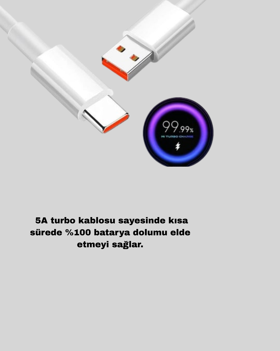 67 Watt Turbo Şarj Cihazı Motorola G30 G50 G60 G82 Uyumlu - Görsel 5