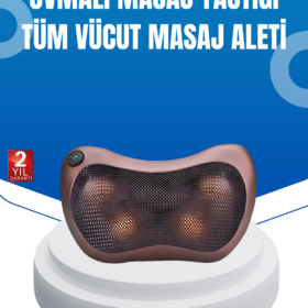 Taşınabilir Yoğurma Masaj Cihazı Boyun Bel Sırt Ayak