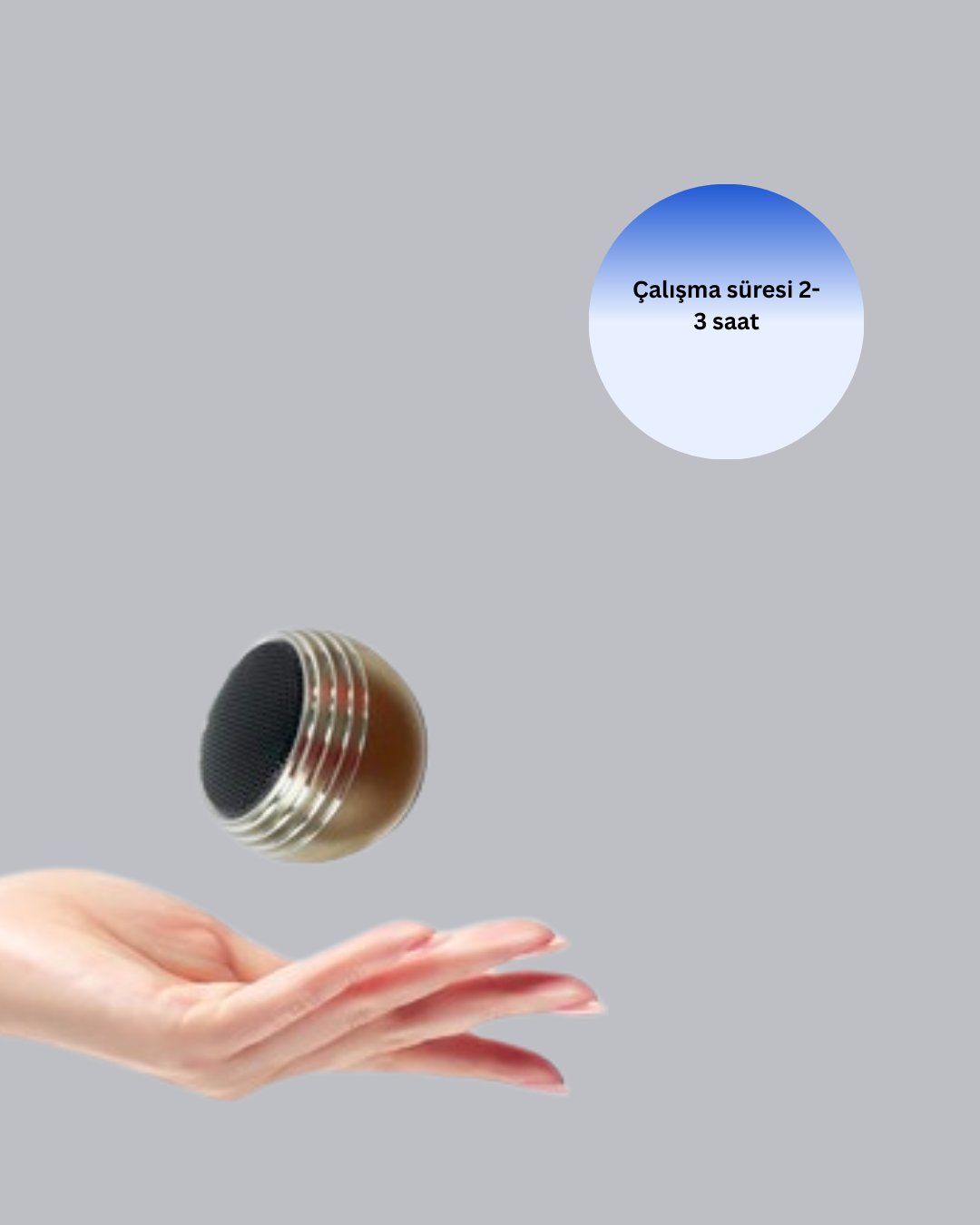 Taşınabilir Bluetooth Hoparlör Yüksek Ses Kaliteli Mini Tasarım - Görsel 4