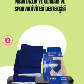 Spor İçin Diz Destek Bandı Anti Kayma Yapısı