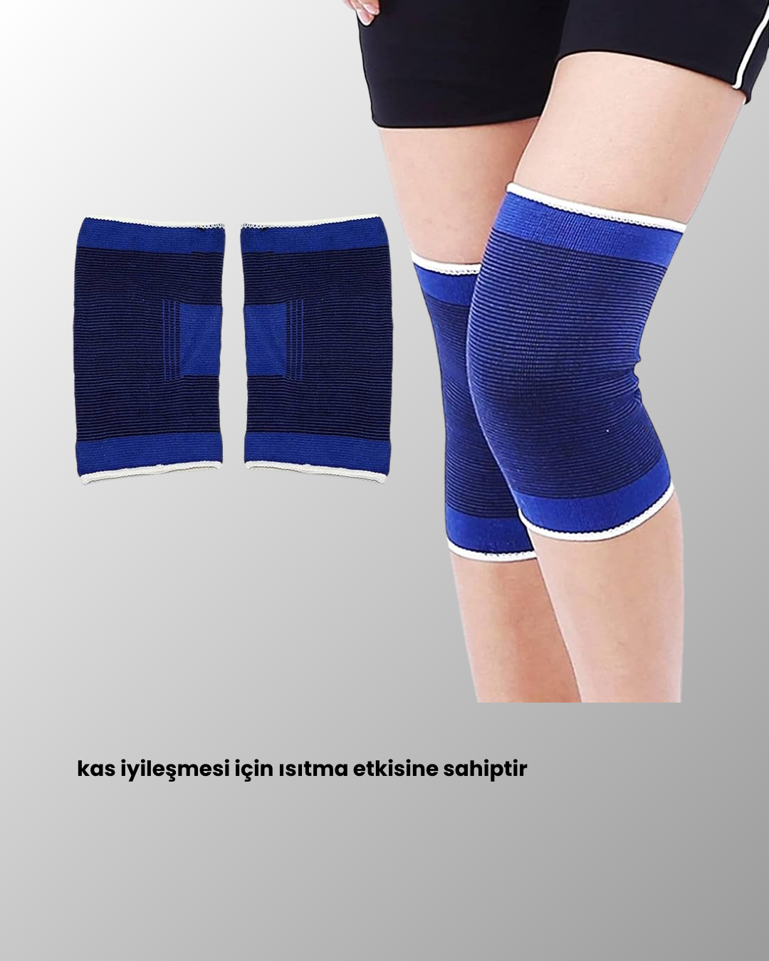 Spor İçin Diz Destek Bandı Anti Kayma Yapısı - Görsel 4