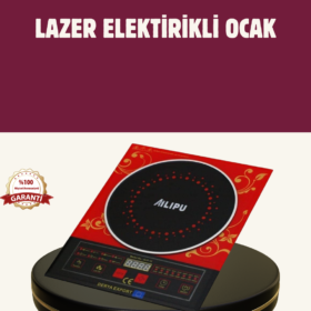 8 Programlı LED Ekranlı İndüksiyon Ocak 80–270°C Sıcaklık Ayarı