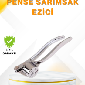 Metal Sarımsak Ezici Ergonomik Tutma ve Güçlü Presleme