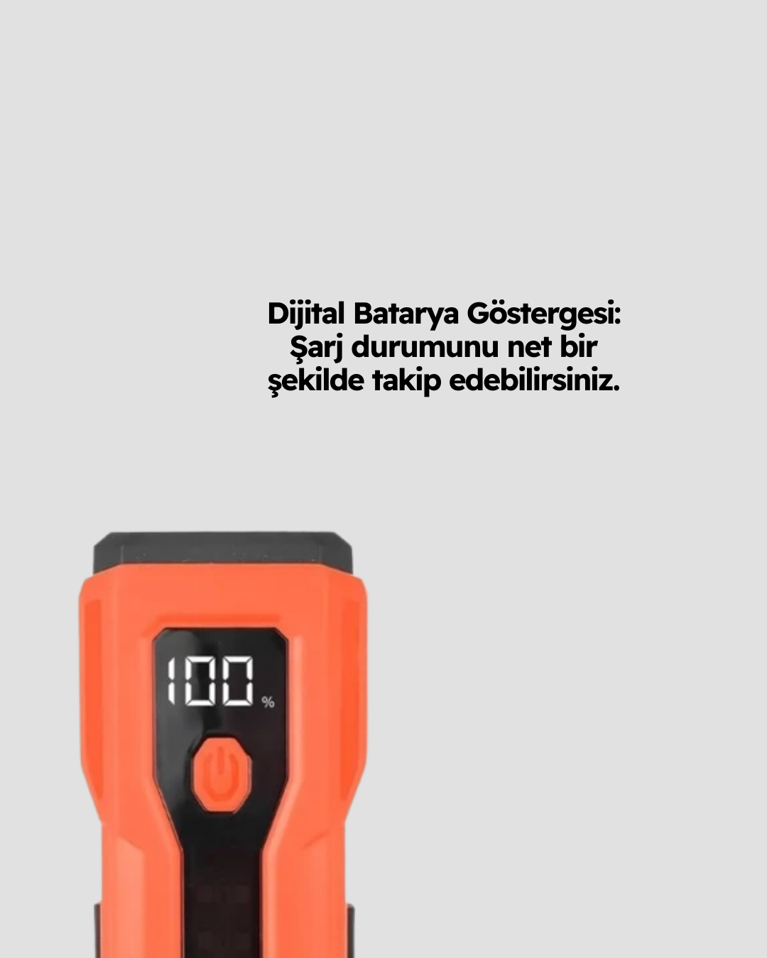 Su Geçirmez Bisiklet Işığı 5000 mAh Powerbankli Ön Far - Görsel 5
