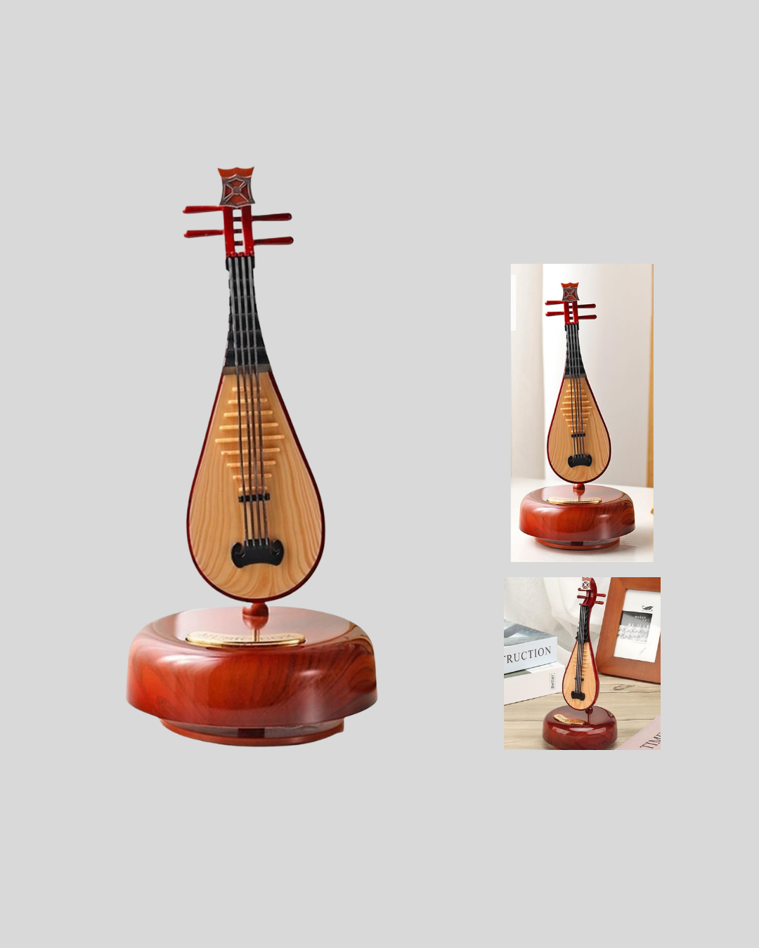 Figürlü Müzik Kutusu Zarif Melodili Dekoratif Model - Görsel 4